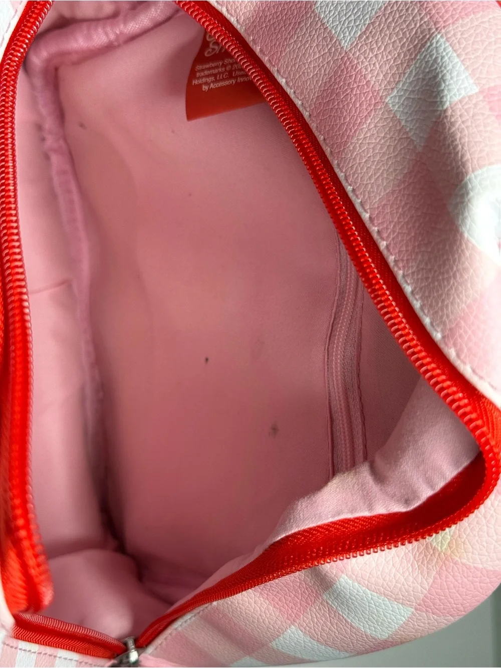 Strawberry Shortcake Small Backpack Coin Purse Pink Red